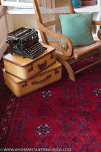 Load image into Gallery viewer, Kunduz Afghan Rug designed by Waziri (Large)