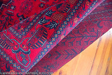 Load image into Gallery viewer, Kunduz Afghan Rug designed by Waziri (Large) 