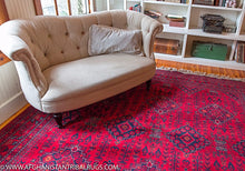 Load image into Gallery viewer, Kunduz Afghan Rug designed by Waziri (Large) 