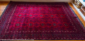 Kunduz Afghan Rug designed by Waziri (Large) 