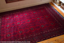 Load image into Gallery viewer, Kunduz Afghan Rug designed by Waziri (Large) 