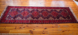 Bokhara Afghan Runner Rug 