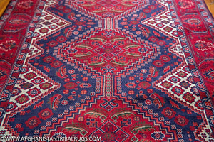 Bokhara Afghan Runner Rug 