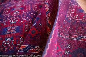 Bokhara Afghan Rug designed by Patnosi 