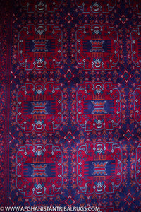 Bokhara Afghan Rug designed by Patnosi 
