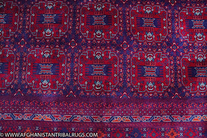 Bokhara Afghan Rug designed by Patnosi 