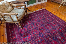 Load image into Gallery viewer, Bokhara Afghan Rug designed by Patnosi 