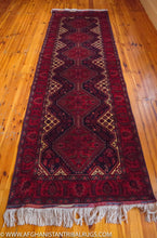 Load image into Gallery viewer, Bokhara Afghan Runner designed by Yousufyabi 