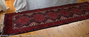 Bokhara Afghan Runner designed by Yousufyabi 