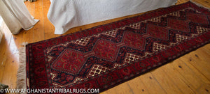 Bokhara Afghan Runner designed by Yousufyabi 