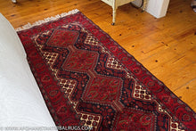 Load image into Gallery viewer, Bokhara Afghan Runner designed by Yousufyabi 