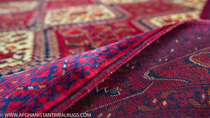 Bokhara Afghan Rug folded