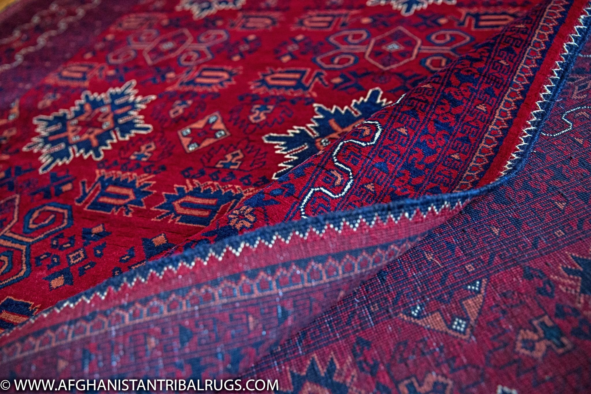 Rug Handmade Afghan Bokhara